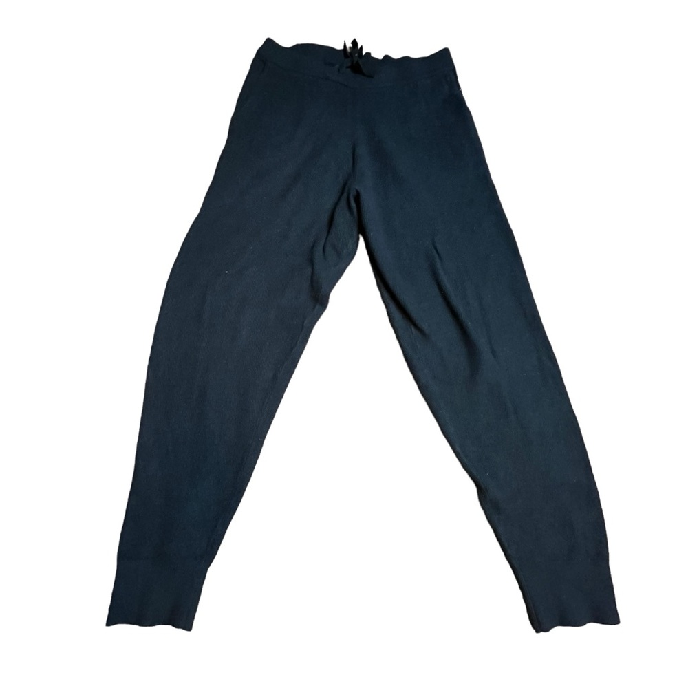 Zyia Black Knit Joggers Size XL Women